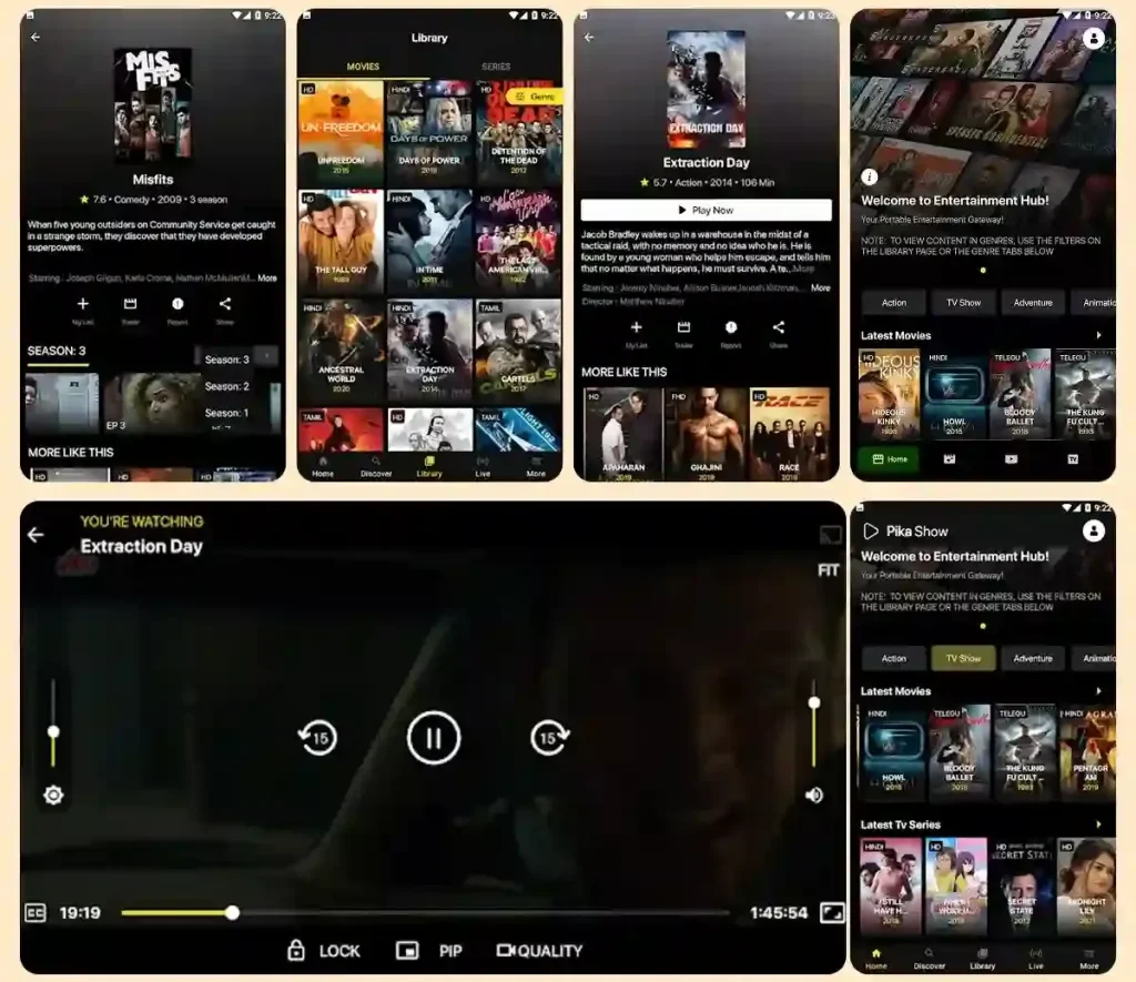 Simple Interface with Built-in Player